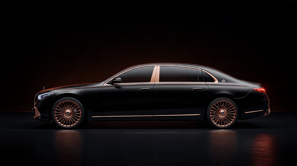 Mercedes Maybach S-Class Dark Bronze Studio