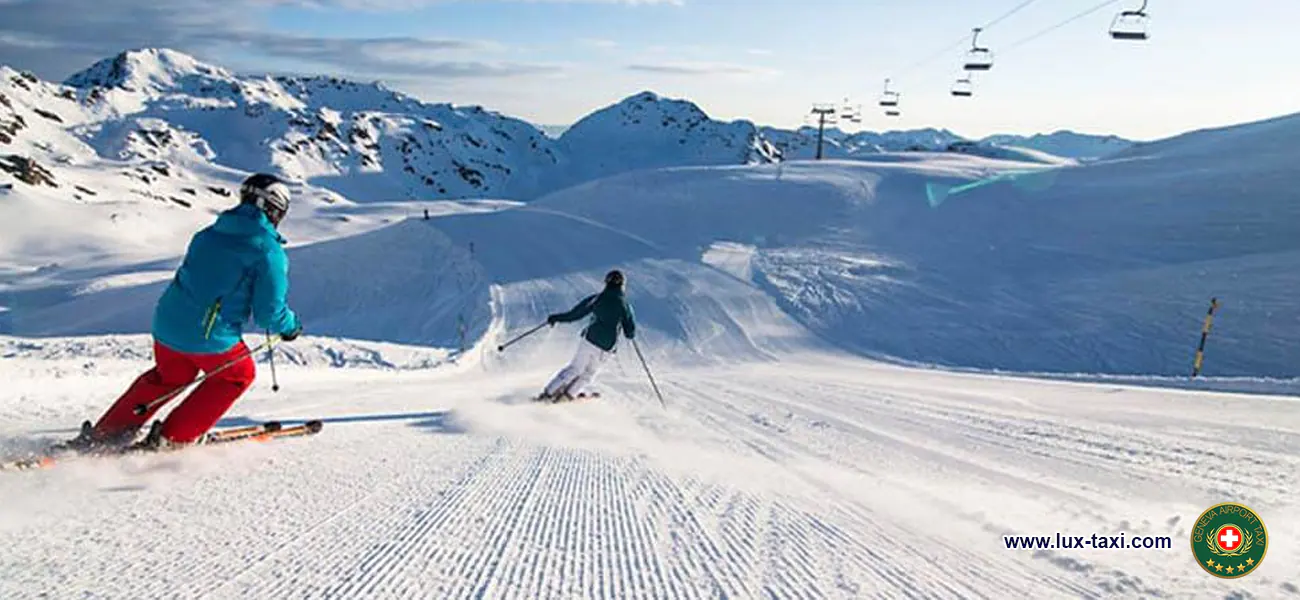 Ski Transfer from Geneva Airport to Ski Centers in Switzerland